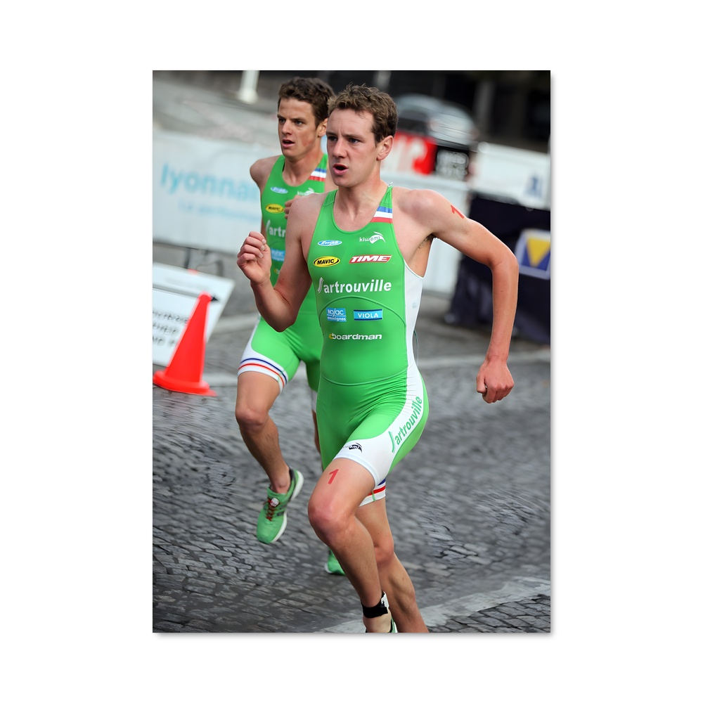 Poster La Course Aquatique – affiche Athlétisme